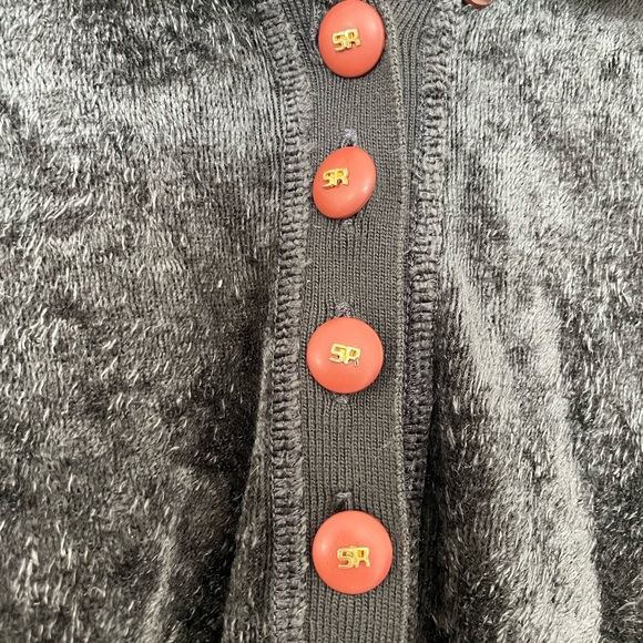 Vintage Sonia Rykiel Paris Top w/ Gold Detail - Picture 3 of 8